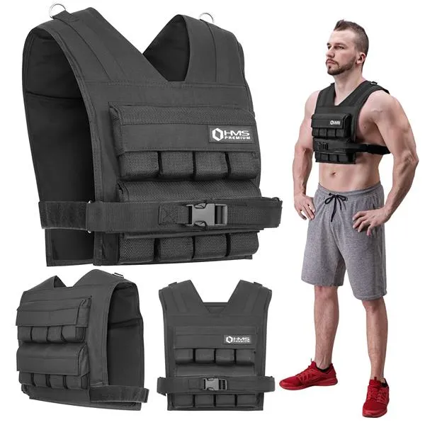 KTO16 Kamizelka Treningowa Z Obciążeniem 16 kg Hms Premium