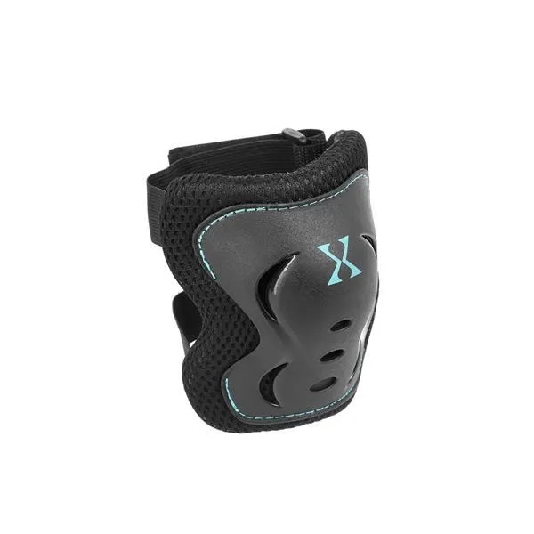 H320 Rozm. XL Zestaw Ochraniaczy NILS Extreme - Czarno-Miętowy