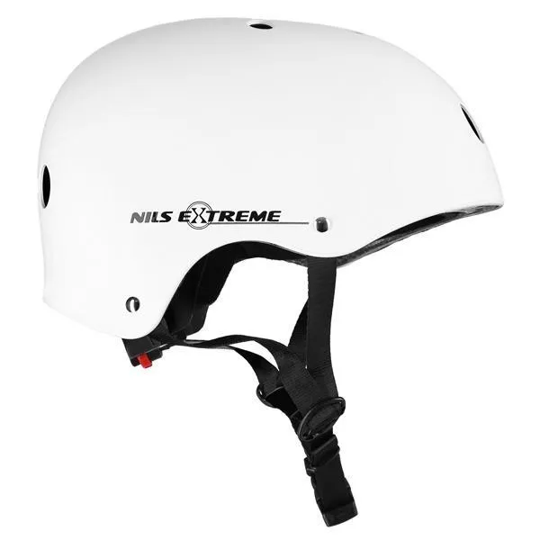 MTV12 Biały Matowy Rozm. XL (55-61 Cm) Kask NILS Extreme
