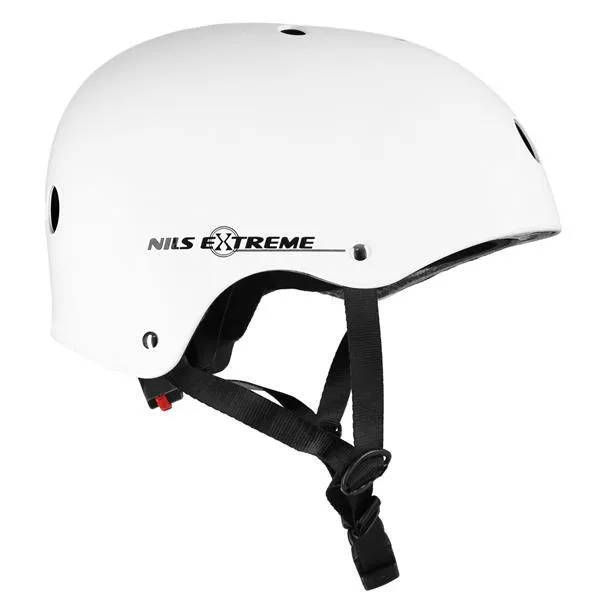 MTV12 Biały Matowy Rozm. XL (55-61 Cm) Kask NILS Extreme