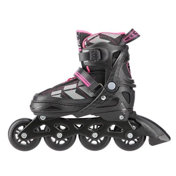 NA11002 Czarno/Fioletowe Rozm. M (35-38) Łyżworolki NILS Extreme