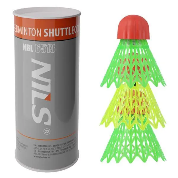 NBL6513 Lotki Nylon Do Speedmintona 3 szt. NILS