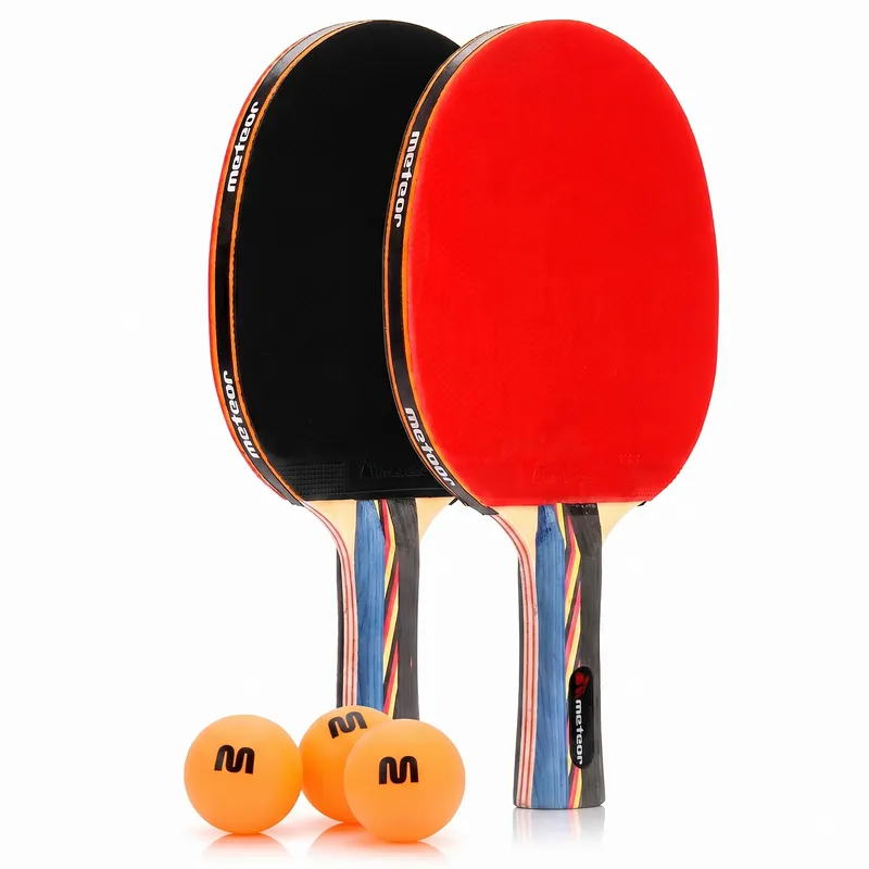 Zestaw Do Tenisa Stołowego METEOR 2 Rakietki Mistral 3*/3 Piłeczki