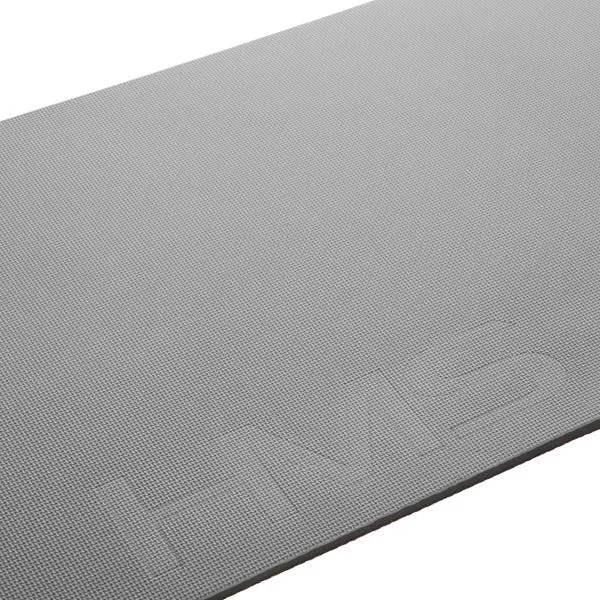 MFK08 Grey-Black Mata Fitness Klubowa Z Otworami 140*60CM EVA 15mm Hms Premium