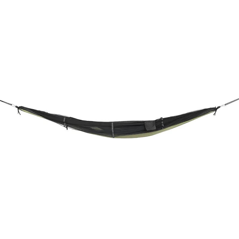 Hamak Turystyczny 2 Osobowy 270x140cm Z Moskitierą - Zielony