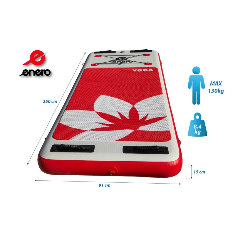 Deska Do Pływania Sup Yoga Nadmuchiwana 250x91x15cm 130kg