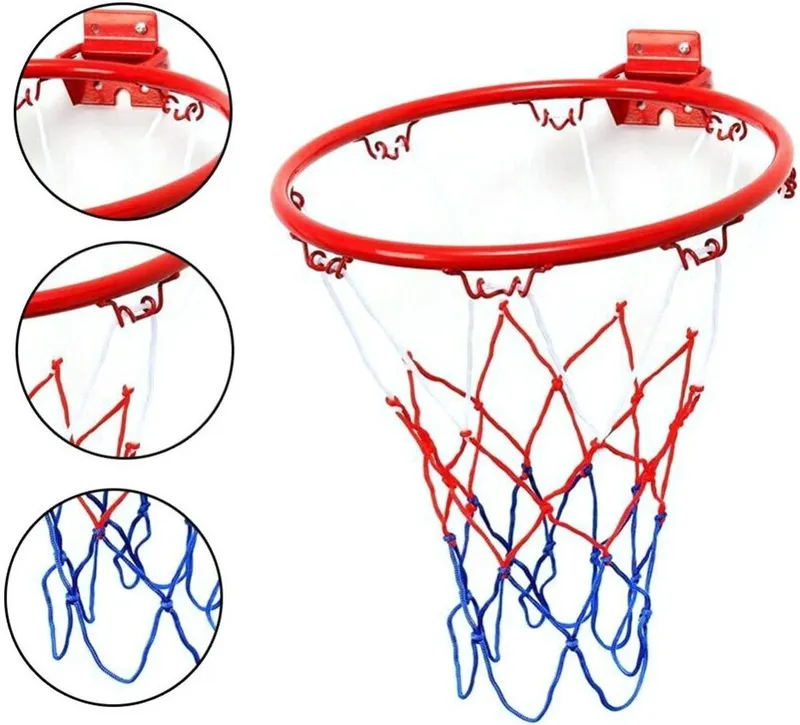 Obręcz Do Kosza 45cm Z Piłką I Pompką Best Sporting