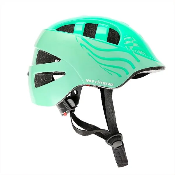 MTW08 Rozm. XS (47-56CM) Kask Dziecięcy NILS Extreme - Zielony