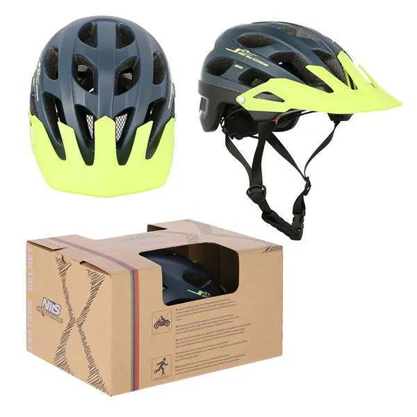MTW208 Rozm. L (55-61CM) Kask NILS Extreme - Granatowo-Zielony