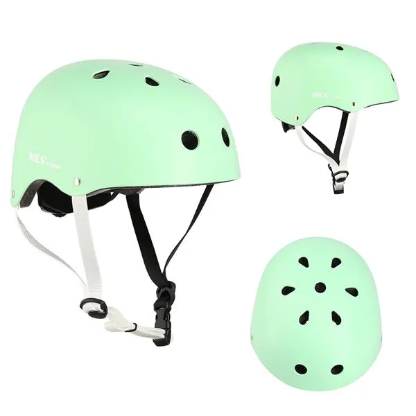 MTW001 Rozm. XS(48-52CM) Kask NILS Extreme - Miętowy