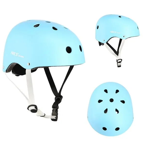 MTW001 Rozm. M(55-58CM) Kask NILS Extreme - Niebieski