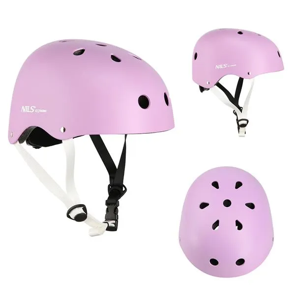 MTW001 Rozm. XS(48-52CM) Kask NILS Extreme - Fioletowy