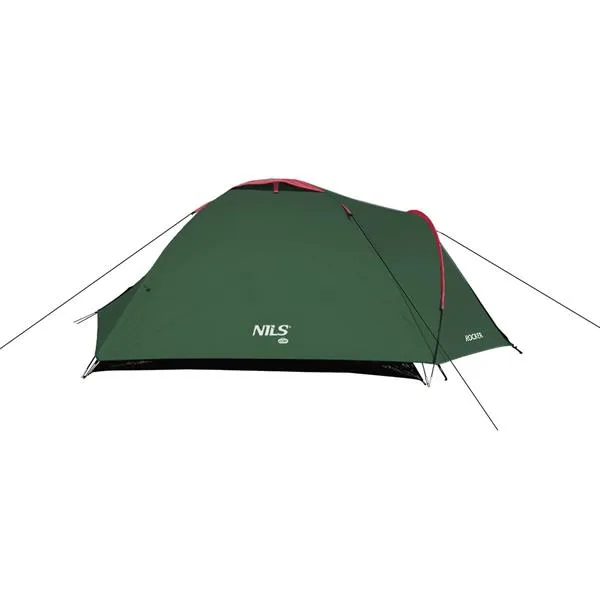 NC6013 Namiot Kempingowy Rocker NILS Camp - Zielono-Czerwony