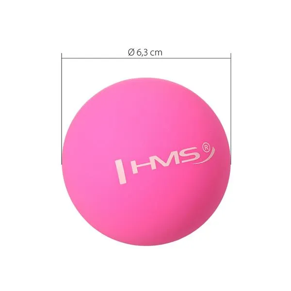 BLC01 Pink Lacrosse Pojedyńcza Piłka Do Masażu Hms