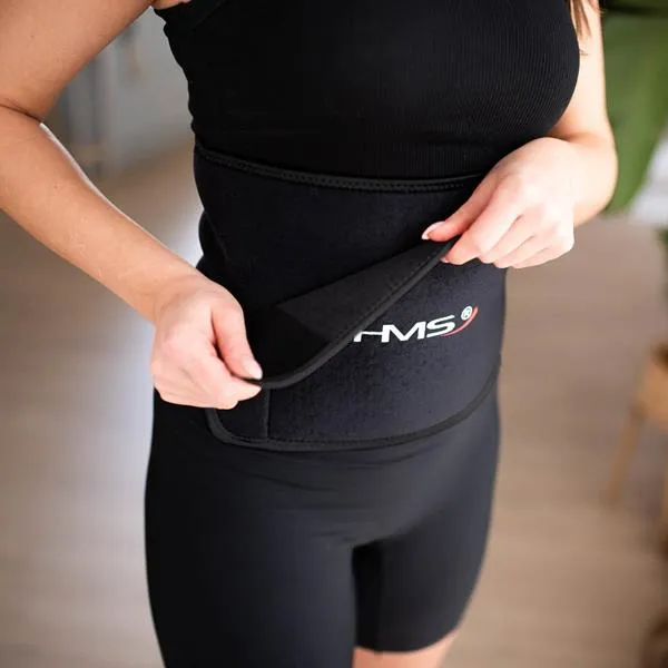 BR163 Pas Na Brzuch Wyszczuplający Black One Size Hms