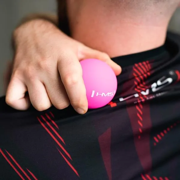 BLC01 Pink Lacrosse Pojedyńcza Piłka Do Masażu Hms