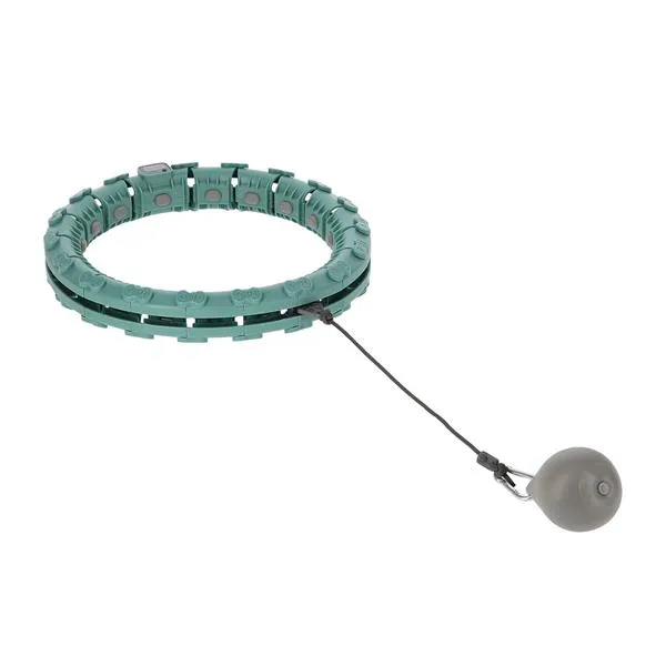 FH03 Green Hula Hop Z Obciążnikiem I Licznikiem Stock