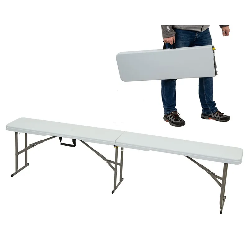 Ławka Cateringowa Bankietowa 183x28x43cm - Biała