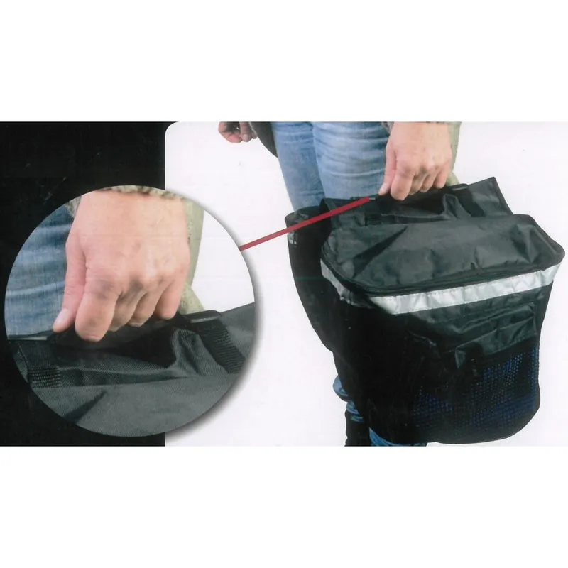 Sakwa Torba Rowerowa Na Tył Bagażnik XXL 26l Dunlop - Granatowa