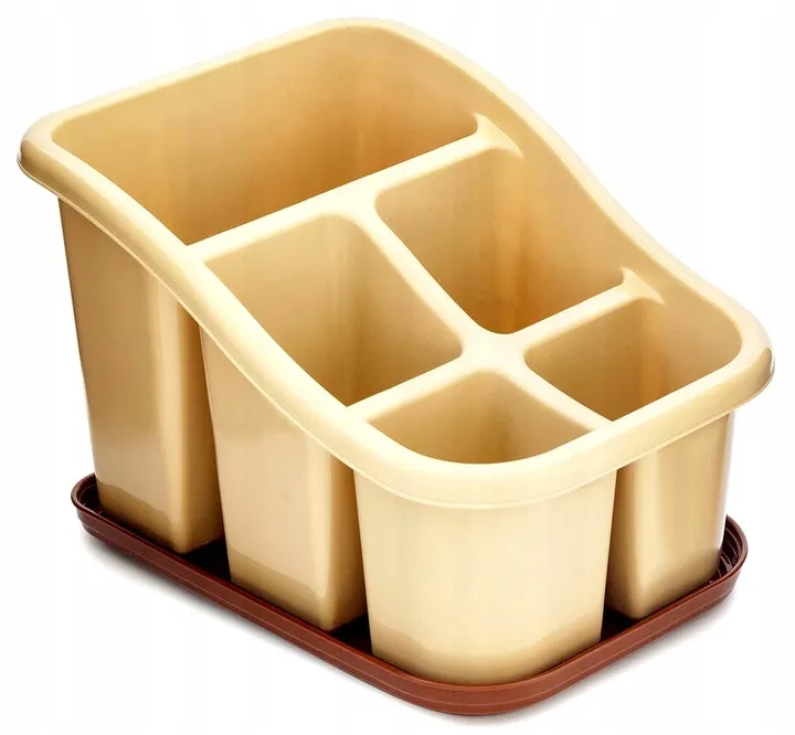 Ociekacz Na Sztućce 5 Komorowy 200x150x130 mm
