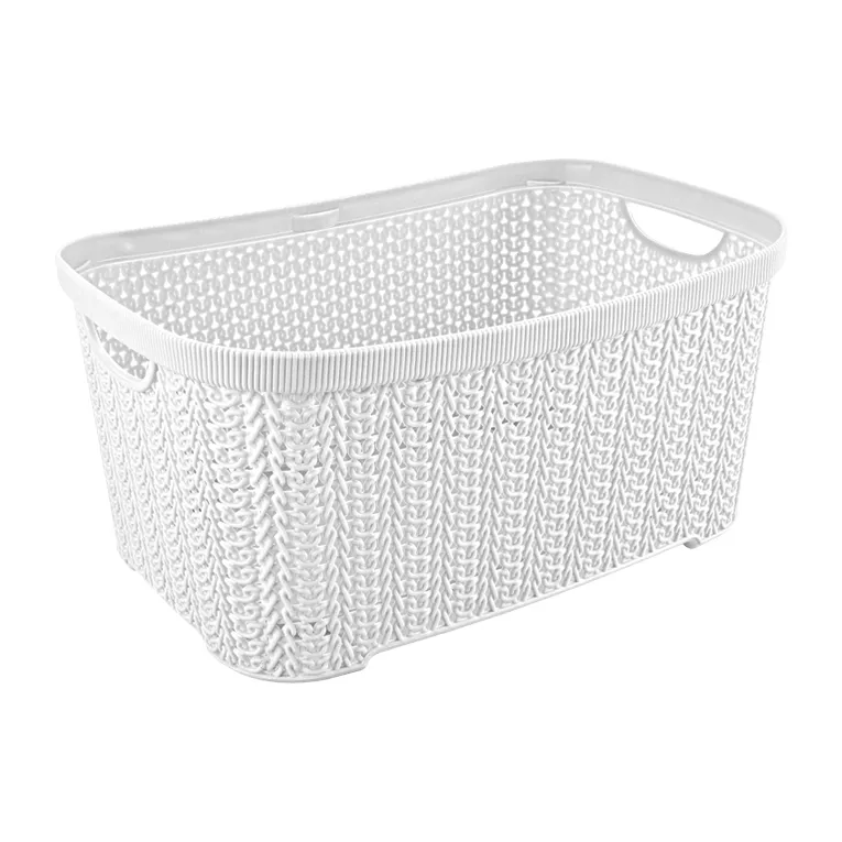 Koszyk Z Pokrywką KNIT 20 l