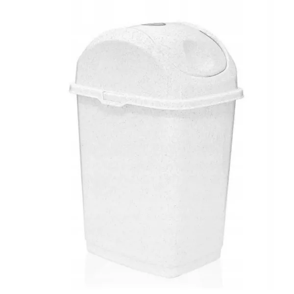 Pojemnik Uchylny SLIM 5 l - 185x150x280 mm Biały