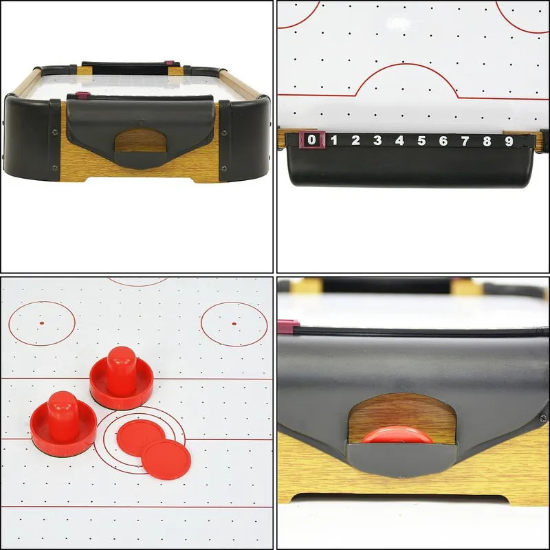 Gra Cymbergaj Air Hockey Na Stół 51x31x10cm Wooden Enero