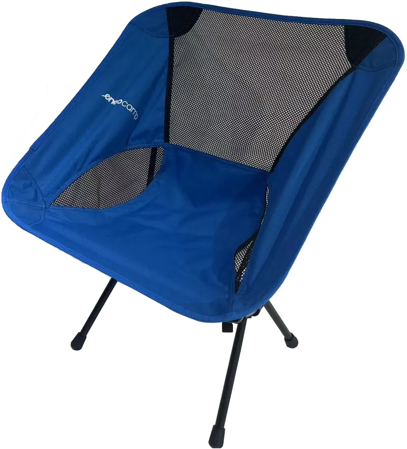 Fotel Turystyczno Plażowy 58 x 52 x 64 cm - Niebieski