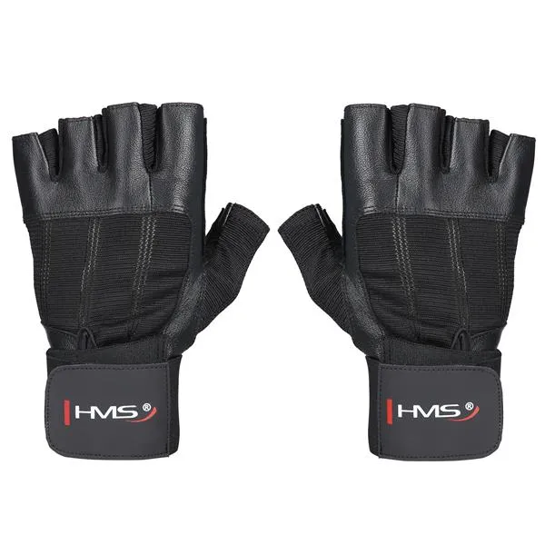RST04 Black Rozm. S Rękawice Na Siłownię Hms
