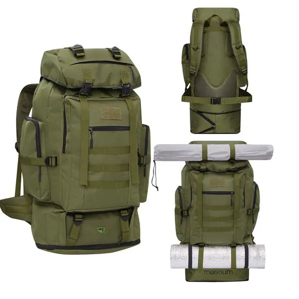 NC1785 Plecak Taktyczny Magnum 100l NILS Camp - Zielony