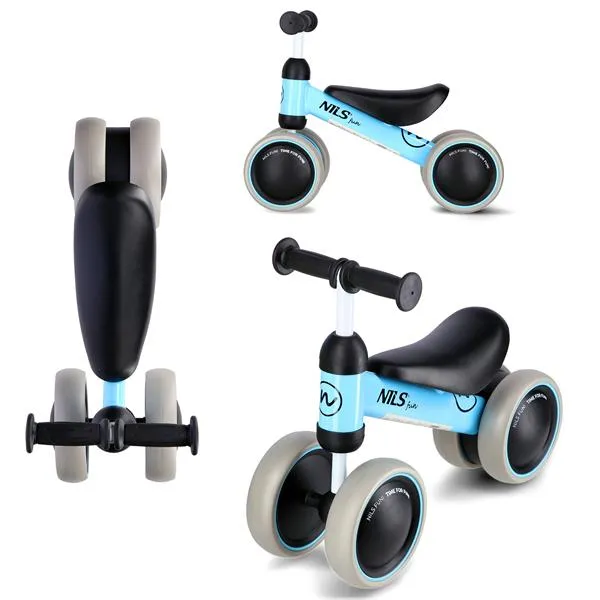 RB002 Blue Rowerek Biegowy NILS Fun