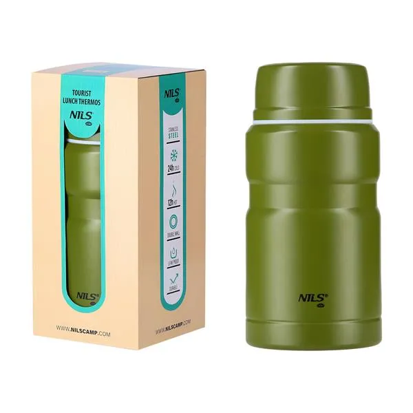 NCT02 Termos Zestaw 750ml NILS Camp