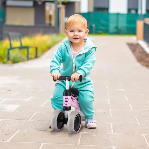RB002 Pink Rowerek Biegowy NILS Fun