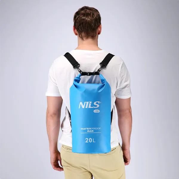 NC1703 Worek Wodoodporny Jasny 20l NILS Camp - Niebieski