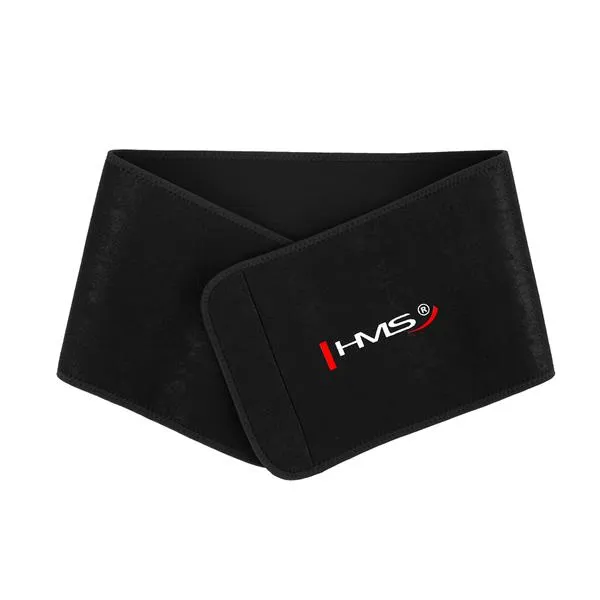 BR163 Pas Na Brzuch Wyszczuplający Black Plus Size Hms