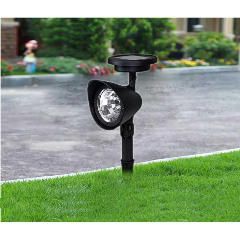 Lampa Solarna Reflektor 3 LED Wbijany