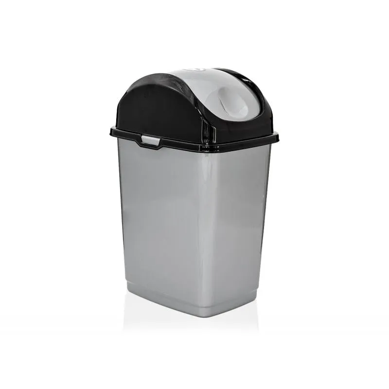 Pojemnik Uchylny SLIM 5 l - 185x150x280 mm Szary