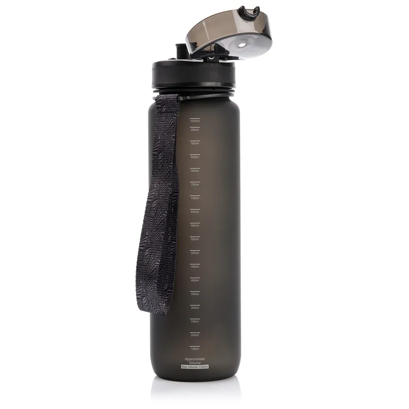 Bidon Sportowy METEOR 1000 ml - Czarny