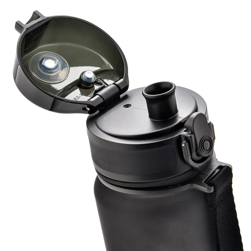 Bidon Sportowy METEOR 500 ml Czarny/Biały