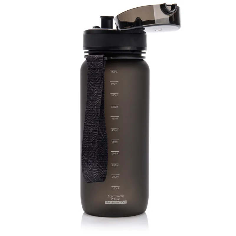 BIDON SPORTOWY METEOR 650ml - Czarny