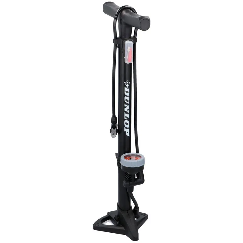 Pompka Warsztatowo - Rowerowa Dunlop 160PSI (11bar) Z Manometrem