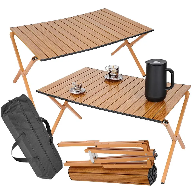 Stolik Turystyczny Składany 90x60x45cm W Torbie Enero Camp