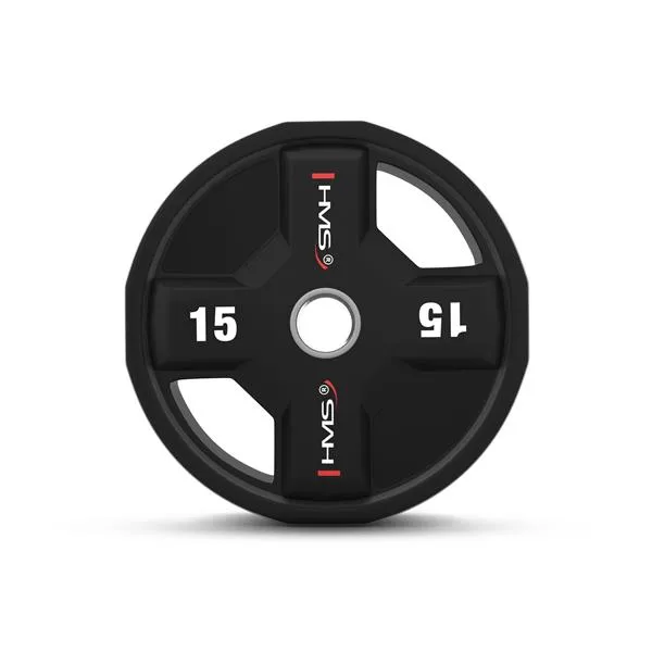 TPC15 Talerz Olimpijski Poliuretanowy Cpu 15 kg Hms