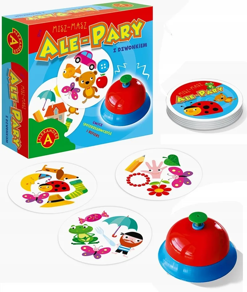 Gra Ale Pary Z Dzwonkiem Misz-Masz Plx Alx Pud