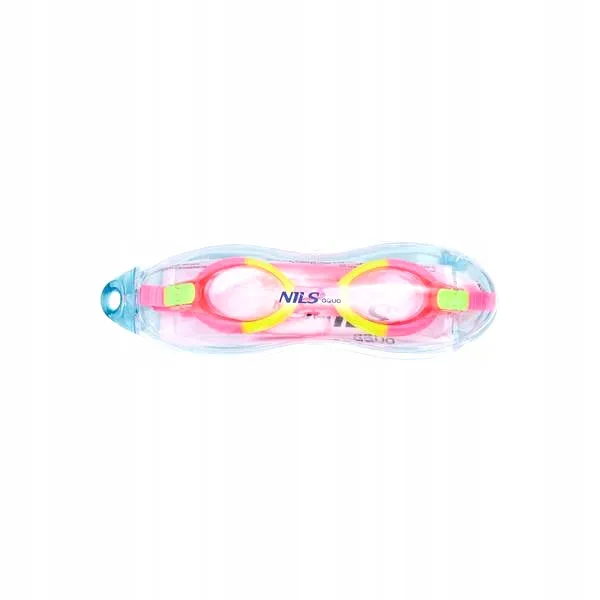 NQG700AF Junior Okularki NILS Aqua - Różowy