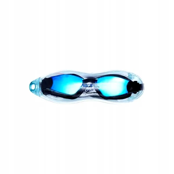 NQG660MAF Racing Okularki NILS Aqua - Niebieski