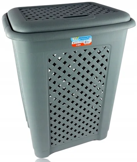 Kosz Na Bieliznę RATTAN 54l
