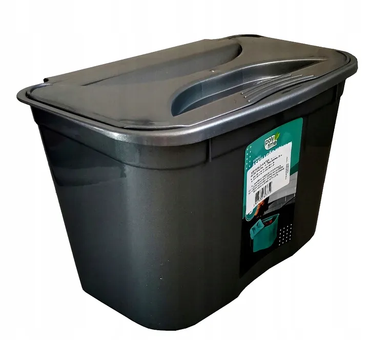 Wiaderko Wiszące Z/P 5 l - SZARE 270x180x170mm