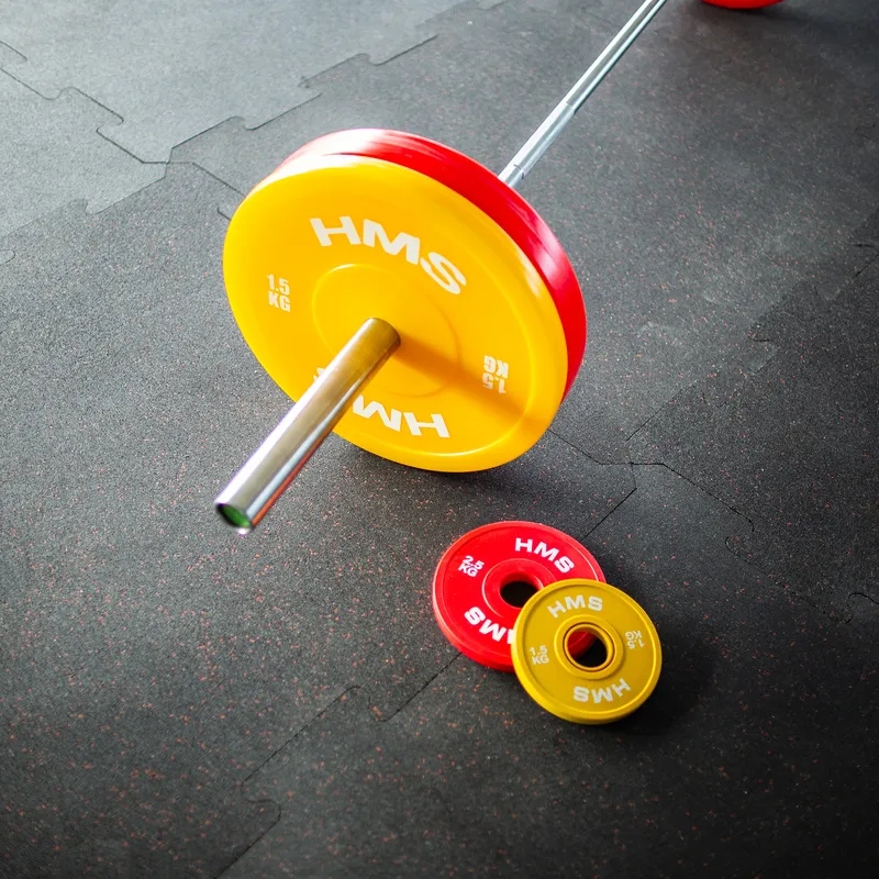 TPP02 Red Talerz Olimpijski PE 2 x 2.5 kg Hms