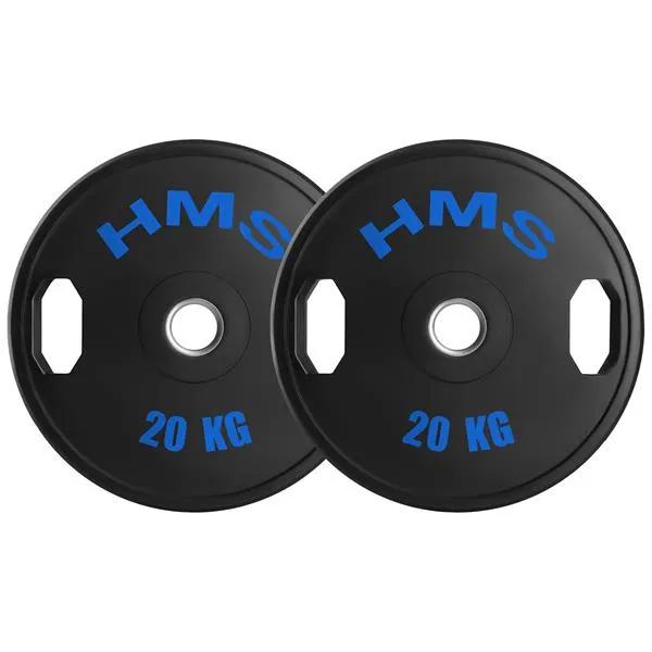 TOG20 2 x 20 kg Talerz Olimpijski Ogumowany 2 x 20 kg Hms